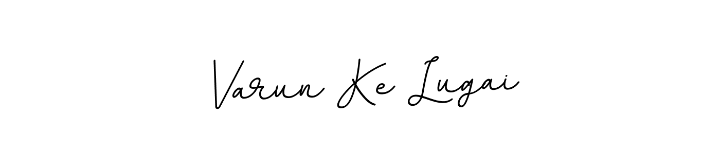 Check out images of Autograph of Varun Ke Lugai name. Actor Varun Ke Lugai Signature Style. BallpointsItalic-DORy9 is a professional sign style online. Varun Ke Lugai signature style 11 images and pictures png