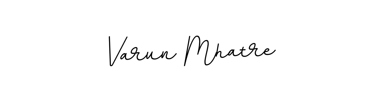 Create a beautiful signature design for name Varun Mhatre. With this signature (BallpointsItalic-DORy9) fonts, you can make a handwritten signature for free. Varun Mhatre signature style 11 images and pictures png