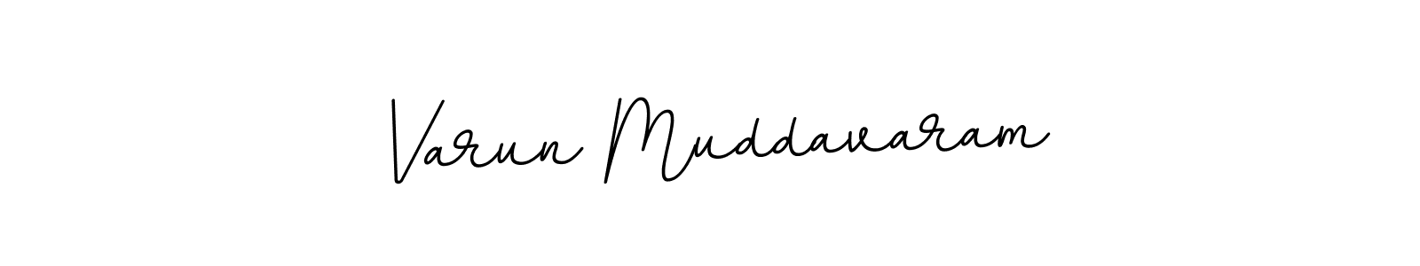 Design your own signature with our free online signature maker. With this signature software, you can create a handwritten (BallpointsItalic-DORy9) signature for name Varun Muddavaram. Varun Muddavaram signature style 11 images and pictures png