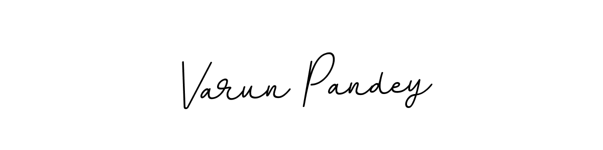 Varun Pandey stylish signature style. Best Handwritten Sign (BallpointsItalic-DORy9) for my name. Handwritten Signature Collection Ideas for my name Varun Pandey. Varun Pandey signature style 11 images and pictures png