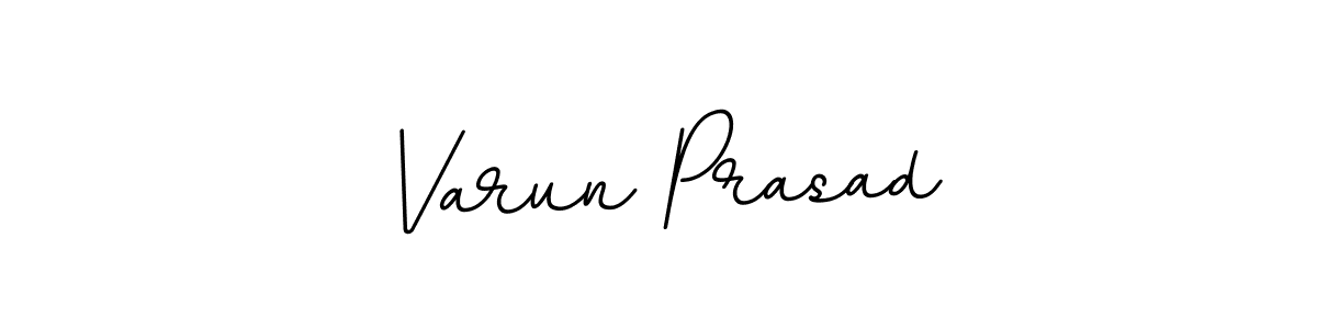 Make a beautiful signature design for name Varun Prasad. With this signature (BallpointsItalic-DORy9) style, you can create a handwritten signature for free. Varun Prasad signature style 11 images and pictures png