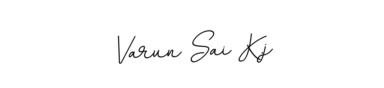 Varun Sai K.j stylish signature style. Best Handwritten Sign (BallpointsItalic-DORy9) for my name. Handwritten Signature Collection Ideas for my name Varun Sai K.j. Varun Sai K.j signature style 11 images and pictures png