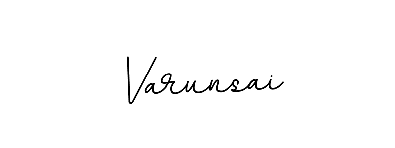 How to make Varunsai signature? BallpointsItalic-DORy9 is a professional autograph style. Create handwritten signature for Varunsai name. Varunsai signature style 11 images and pictures png