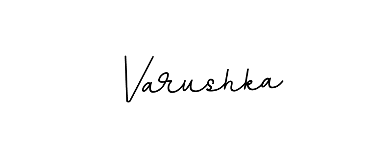 Also we have Varushka name is the best signature style. Create professional handwritten signature collection using BallpointsItalic-DORy9 autograph style. Varushka signature style 11 images and pictures png
