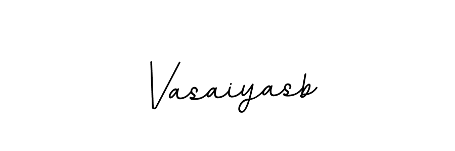 How to make Vasaiyasb name signature. Use BallpointsItalic-DORy9 style for creating short signs online. This is the latest handwritten sign. Vasaiyasb signature style 11 images and pictures png