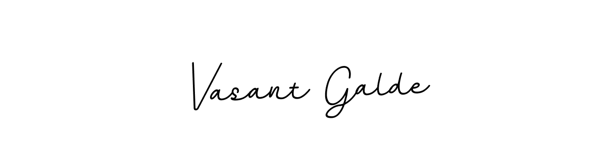 Also we have Vasant Galde name is the best signature style. Create professional handwritten signature collection using BallpointsItalic-DORy9 autograph style. Vasant Galde signature style 11 images and pictures png