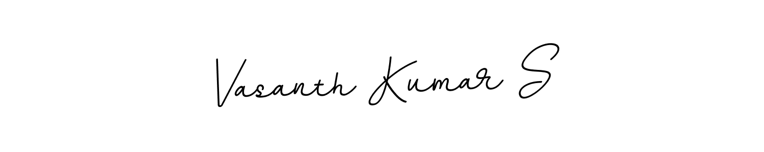 Also we have Vasanth Kumar S name is the best signature style. Create professional handwritten signature collection using BallpointsItalic-DORy9 autograph style. Vasanth Kumar S signature style 11 images and pictures png