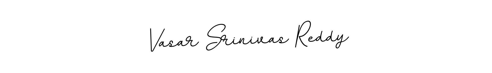 Design your own signature with our free online signature maker. With this signature software, you can create a handwritten (BallpointsItalic-DORy9) signature for name Vasar Srinivas Reddy. Vasar Srinivas Reddy signature style 11 images and pictures png
