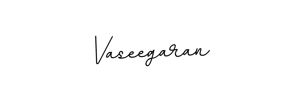 Design your own signature with our free online signature maker. With this signature software, you can create a handwritten (BallpointsItalic-DORy9) signature for name Vaseegaran. Vaseegaran signature style 11 images and pictures png