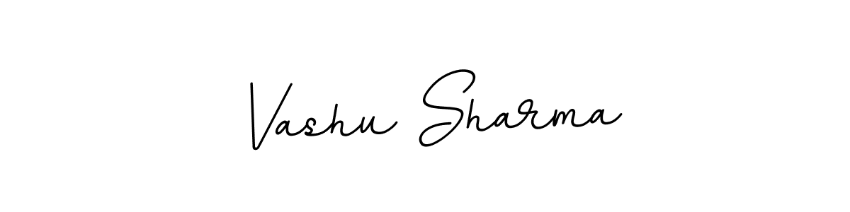 Also we have Vashu Sharma name is the best signature style. Create professional handwritten signature collection using BallpointsItalic-DORy9 autograph style. Vashu Sharma signature style 11 images and pictures png