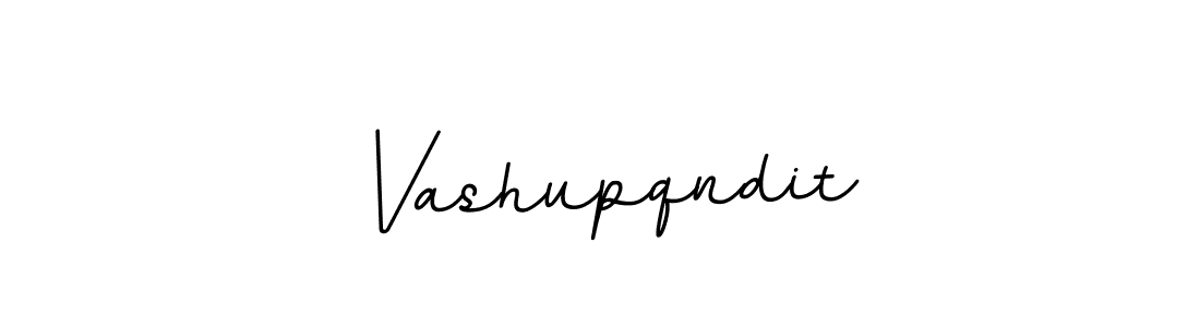 How to make Vashupqndit name signature. Use BallpointsItalic-DORy9 style for creating short signs online. This is the latest handwritten sign. Vashupqndit signature style 11 images and pictures png
