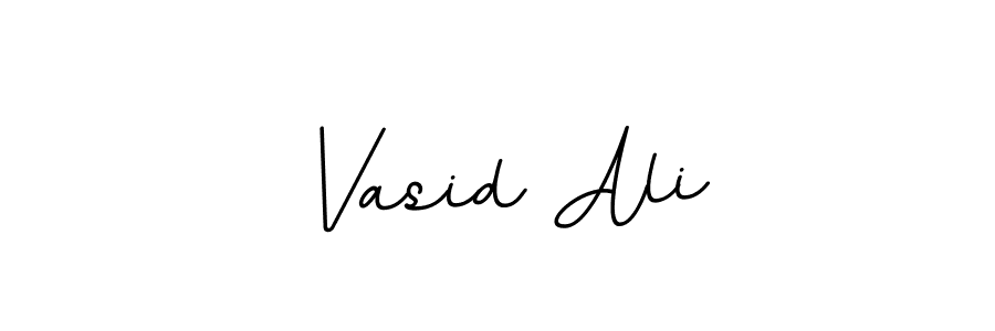 You can use this online signature creator to create a handwritten signature for the name Vasid Ali. This is the best online autograph maker. Vasid Ali signature style 11 images and pictures png