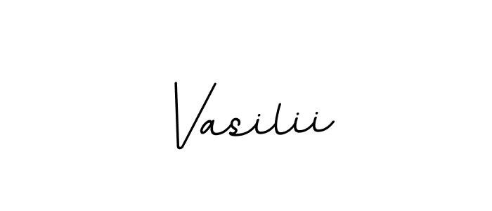 Vasilii stylish signature style. Best Handwritten Sign (BallpointsItalic-DORy9) for my name. Handwritten Signature Collection Ideas for my name Vasilii. Vasilii signature style 11 images and pictures png