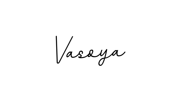 Vasoya stylish signature style. Best Handwritten Sign (BallpointsItalic-DORy9) for my name. Handwritten Signature Collection Ideas for my name Vasoya. Vasoya signature style 11 images and pictures png