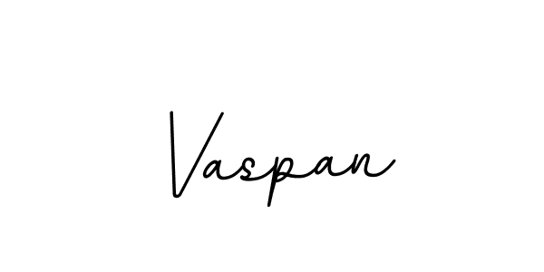 Use a signature maker to create a handwritten signature online. With this signature software, you can design (BallpointsItalic-DORy9) your own signature for name Vaspan. Vaspan signature style 11 images and pictures png