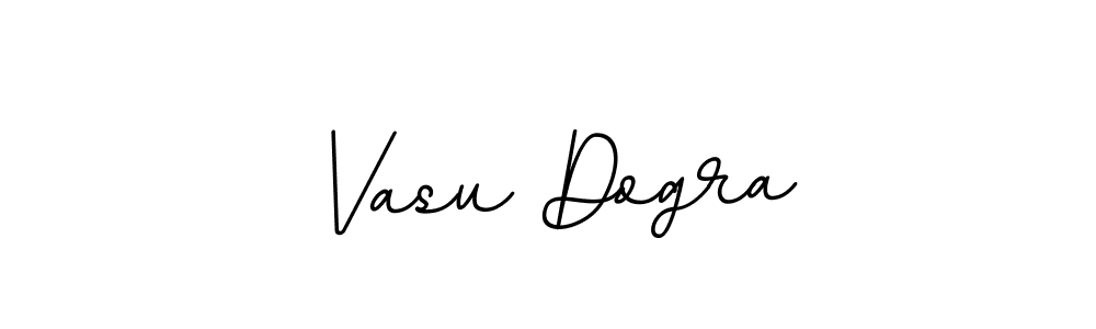 Use a signature maker to create a handwritten signature online. With this signature software, you can design (BallpointsItalic-DORy9) your own signature for name Vasu Dogra. Vasu Dogra signature style 11 images and pictures png