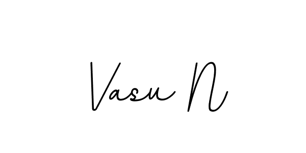 Also we have Vasu N name is the best signature style. Create professional handwritten signature collection using BallpointsItalic-DORy9 autograph style. Vasu N signature style 11 images and pictures png