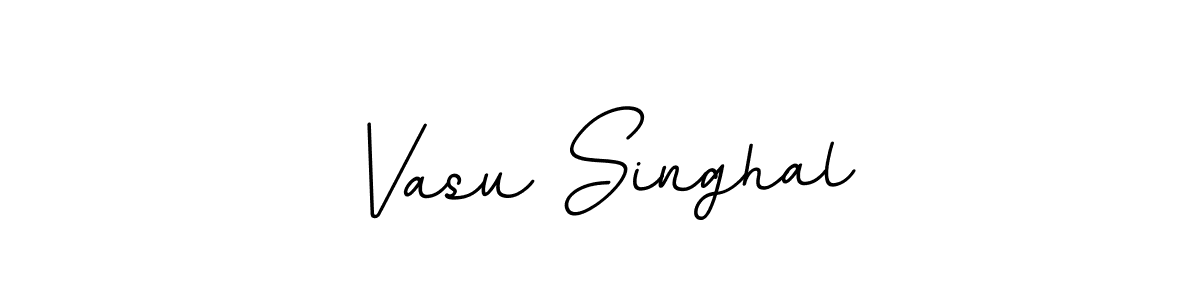 Also we have Vasu Singhal name is the best signature style. Create professional handwritten signature collection using BallpointsItalic-DORy9 autograph style. Vasu Singhal signature style 11 images and pictures png