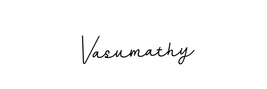 if you are searching for the best signature style for your name Vasumathy. so please give up your signature search. here we have designed multiple signature styles  using BallpointsItalic-DORy9. Vasumathy signature style 11 images and pictures png