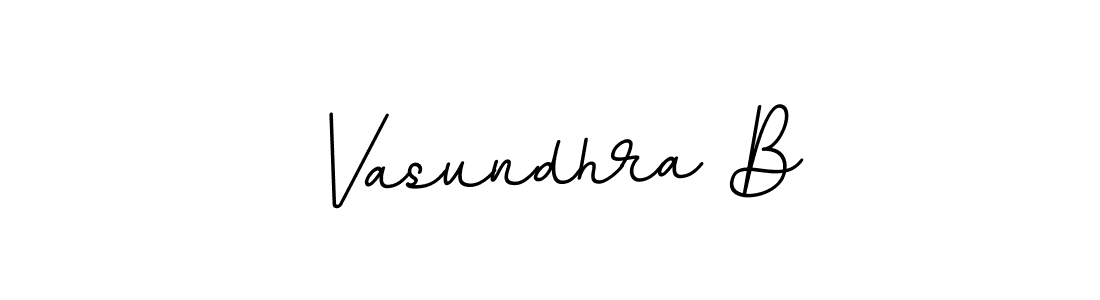Also we have Vasundhra B name is the best signature style. Create professional handwritten signature collection using BallpointsItalic-DORy9 autograph style. Vasundhra B signature style 11 images and pictures png