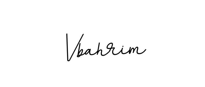 if you are searching for the best signature style for your name Vbahrim. so please give up your signature search. here we have designed multiple signature styles  using BallpointsItalic-DORy9. Vbahrim signature style 11 images and pictures png