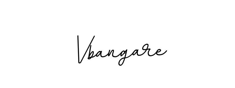 if you are searching for the best signature style for your name Vbangare. so please give up your signature search. here we have designed multiple signature styles  using BallpointsItalic-DORy9. Vbangare signature style 11 images and pictures png