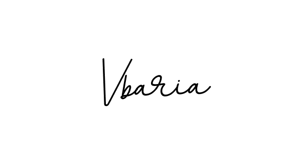 Make a beautiful signature design for name Vbaria. With this signature (BallpointsItalic-DORy9) style, you can create a handwritten signature for free. Vbaria signature style 11 images and pictures png