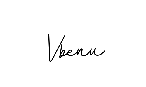 How to make Vbenu name signature. Use BallpointsItalic-DORy9 style for creating short signs online. This is the latest handwritten sign. Vbenu signature style 11 images and pictures png