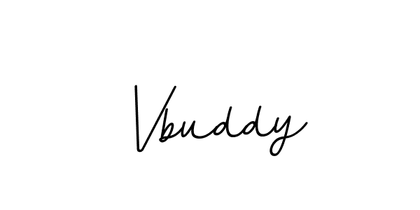 Design your own signature with our free online signature maker. With this signature software, you can create a handwritten (BallpointsItalic-DORy9) signature for name Vbuddy. Vbuddy signature style 11 images and pictures png