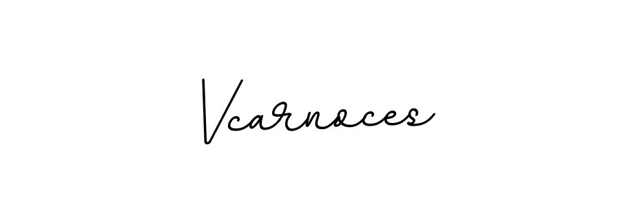 How to make Vcarnoces name signature. Use BallpointsItalic-DORy9 style for creating short signs online. This is the latest handwritten sign. Vcarnoces signature style 11 images and pictures png