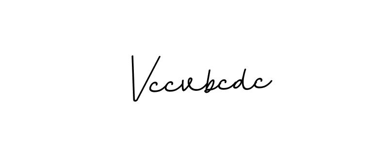 How to make Vccvbcdc signature? BallpointsItalic-DORy9 is a professional autograph style. Create handwritten signature for Vccvbcdc name. Vccvbcdc signature style 11 images and pictures png