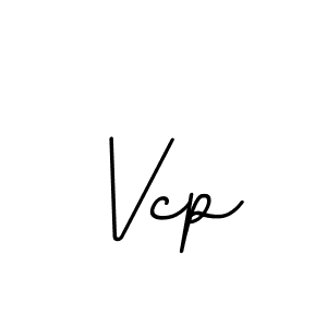 Make a beautiful signature design for name Vcp. With this signature (BallpointsItalic-DORy9) style, you can create a handwritten signature for free. Vcp signature style 11 images and pictures png