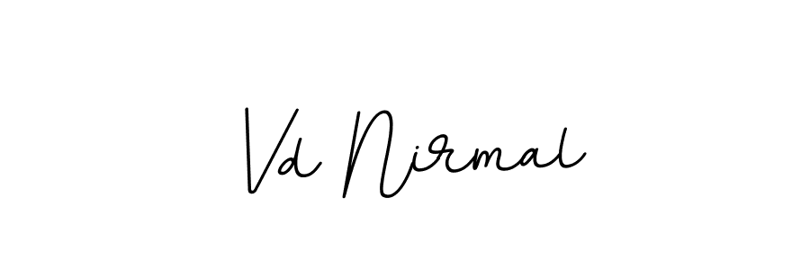 You should practise on your own different ways (BallpointsItalic-DORy9) to write your name (Vd Nirmal) in signature. don't let someone else do it for you. Vd Nirmal signature style 11 images and pictures png