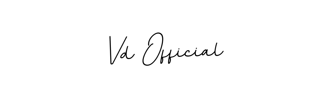How to make Vd Official signature? BallpointsItalic-DORy9 is a professional autograph style. Create handwritten signature for Vd Official name. Vd Official signature style 11 images and pictures png