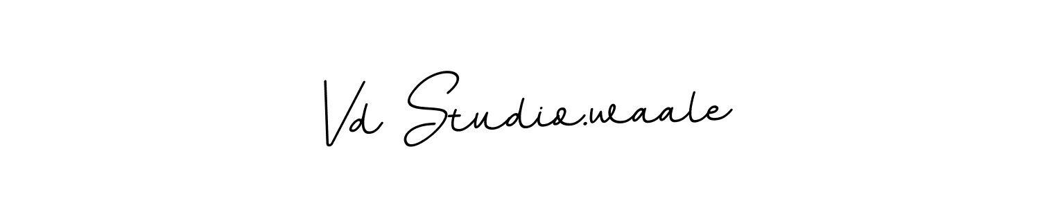 Make a beautiful signature design for name Vd Studio.waale. With this signature (BallpointsItalic-DORy9) style, you can create a handwritten signature for free. Vd Studio.waale signature style 11 images and pictures png