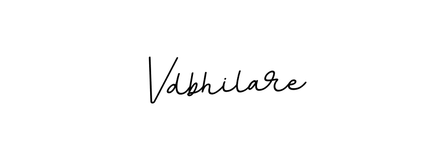 Make a beautiful signature design for name Vdbhilare. With this signature (BallpointsItalic-DORy9) style, you can create a handwritten signature for free. Vdbhilare signature style 11 images and pictures png