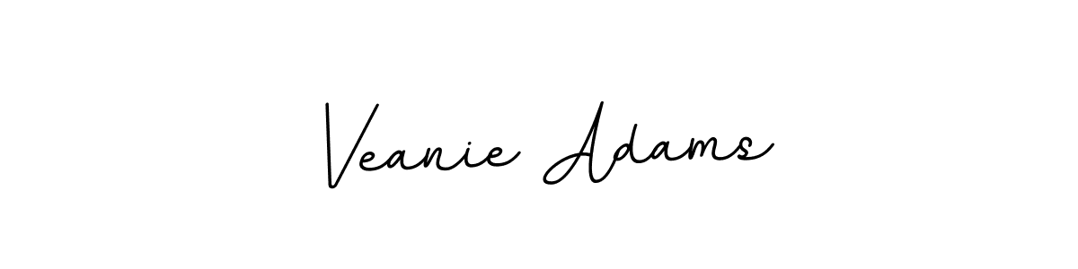 You should practise on your own different ways (BallpointsItalic-DORy9) to write your name (Veanie Adams) in signature. don't let someone else do it for you. Veanie Adams signature style 11 images and pictures png