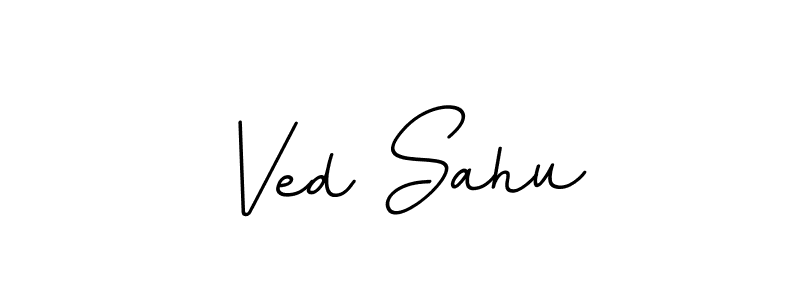 Also You can easily find your signature by using the search form. We will create Ved Sahu name handwritten signature images for you free of cost using BallpointsItalic-DORy9 sign style. Ved Sahu signature style 11 images and pictures png