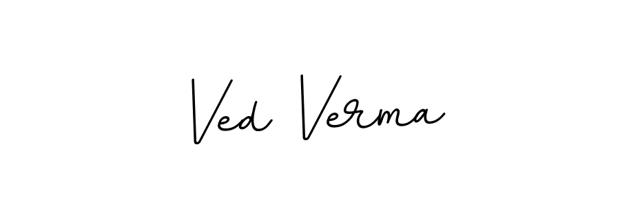 Make a beautiful signature design for name Ved Verma. Use this online signature maker to create a handwritten signature for free. Ved Verma signature style 11 images and pictures png