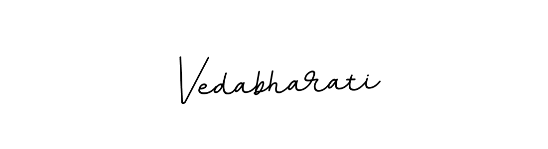 BallpointsItalic-DORy9 is a professional signature style that is perfect for those who want to add a touch of class to their signature. It is also a great choice for those who want to make their signature more unique. Get Vedabharati name to fancy signature for free. Vedabharati signature style 11 images and pictures png