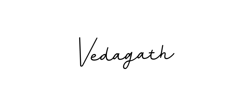 How to make Vedagath name signature. Use BallpointsItalic-DORy9 style for creating short signs online. This is the latest handwritten sign. Vedagath signature style 11 images and pictures png