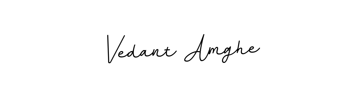 It looks lik you need a new signature style for name Vedant Amghe. Design unique handwritten (BallpointsItalic-DORy9) signature with our free signature maker in just a few clicks. Vedant Amghe signature style 11 images and pictures png