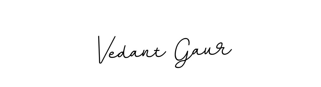 Also we have Vedant Gaur name is the best signature style. Create professional handwritten signature collection using BallpointsItalic-DORy9 autograph style. Vedant Gaur signature style 11 images and pictures png