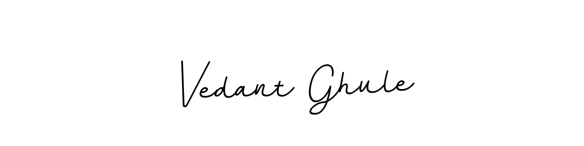 The best way (BallpointsItalic-DORy9) to make a short signature is to pick only two or three words in your name. The name Vedant Ghule include a total of six letters. For converting this name. Vedant Ghule signature style 11 images and pictures png