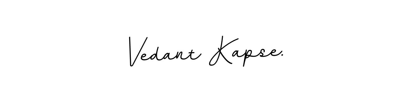 How to make Vedant Kapse. name signature. Use BallpointsItalic-DORy9 style for creating short signs online. This is the latest handwritten sign. Vedant Kapse. signature style 11 images and pictures png