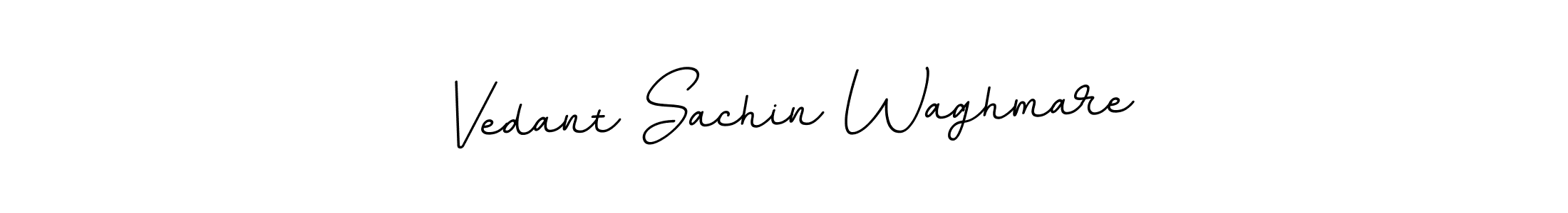 Design your own signature with our free online signature maker. With this signature software, you can create a handwritten (BallpointsItalic-DORy9) signature for name Vedant Sachin Waghmare. Vedant Sachin Waghmare signature style 11 images and pictures png