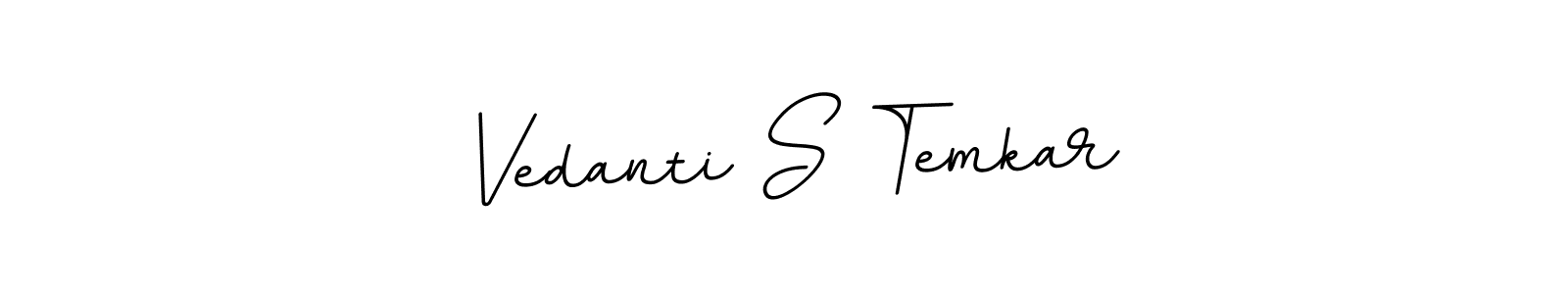Also we have Vedanti S Temkar name is the best signature style. Create professional handwritten signature collection using BallpointsItalic-DORy9 autograph style. Vedanti S Temkar signature style 11 images and pictures png