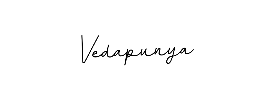 BallpointsItalic-DORy9 is a professional signature style that is perfect for those who want to add a touch of class to their signature. It is also a great choice for those who want to make their signature more unique. Get Vedapunya name to fancy signature for free. Vedapunya signature style 11 images and pictures png