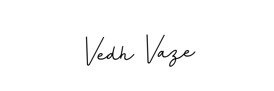 Make a beautiful signature design for name Vedh Vaze. Use this online signature maker to create a handwritten signature for free. Vedh Vaze signature style 11 images and pictures png