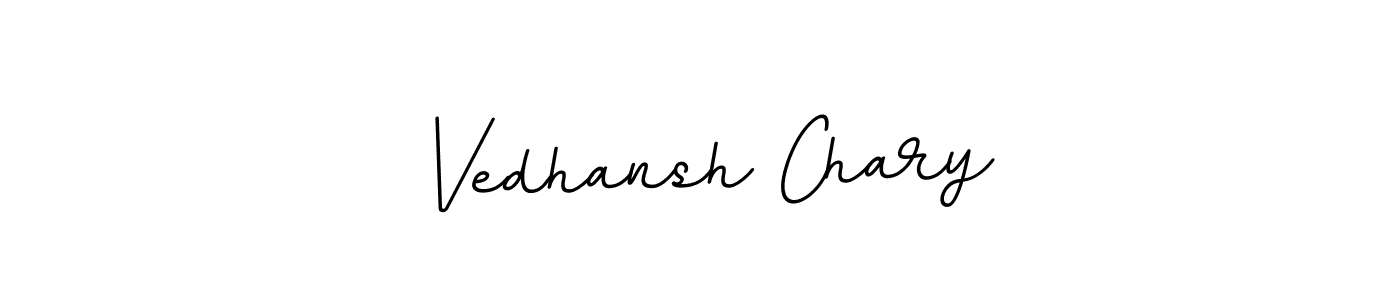 Here are the top 10 professional signature styles for the name Vedhansh Chary. These are the best autograph styles you can use for your name. Vedhansh Chary signature style 11 images and pictures png